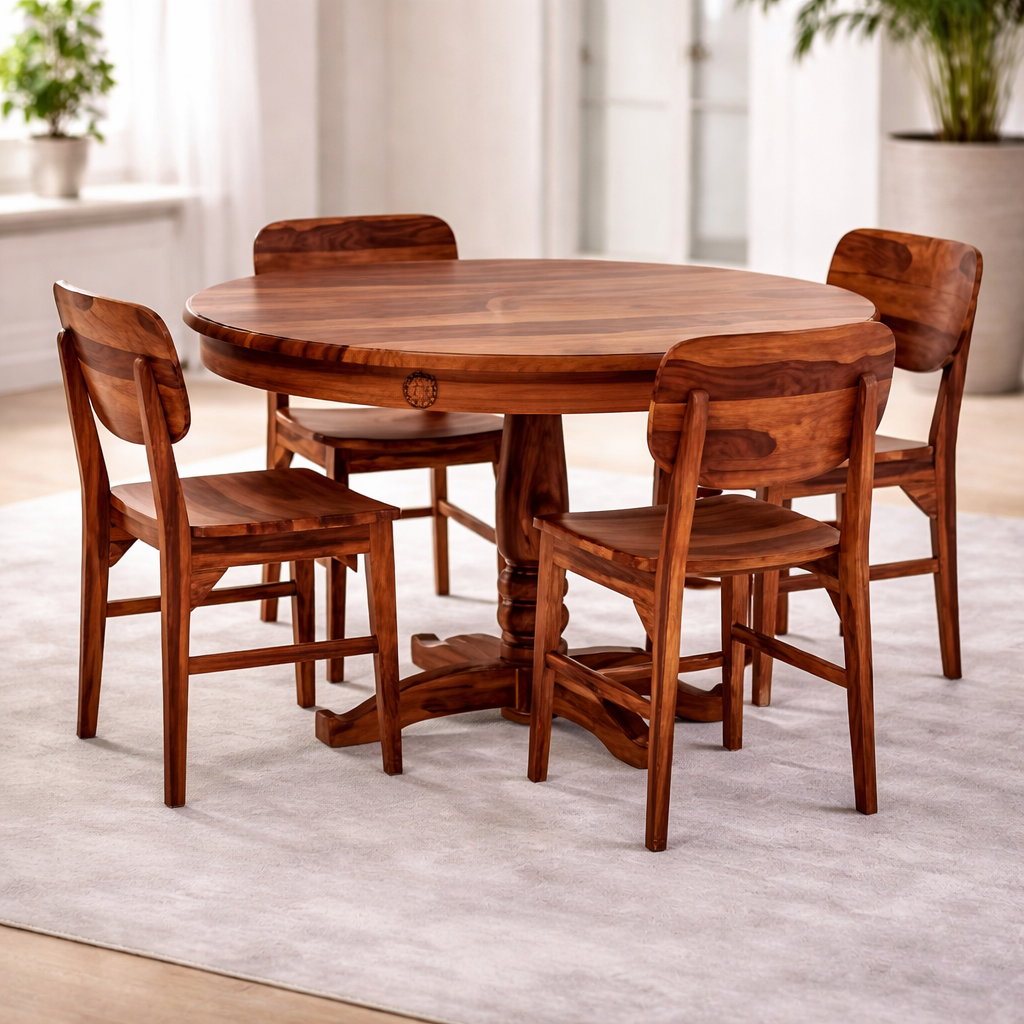 The Artisan Circular Pedestal Dining Suite