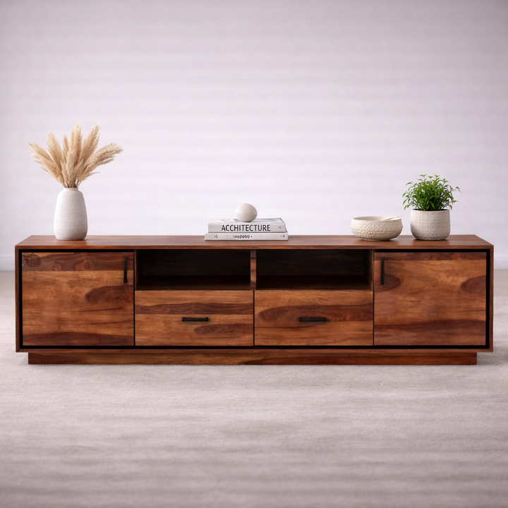 The Artisan Executive Multi-Compartment Media Console
