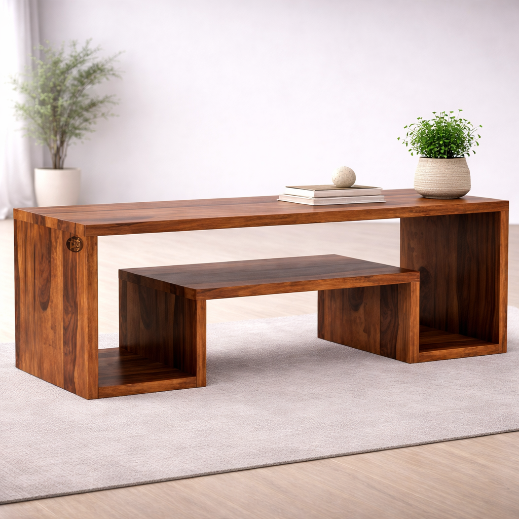 The Artisan Interlocking Geometric Media Bench