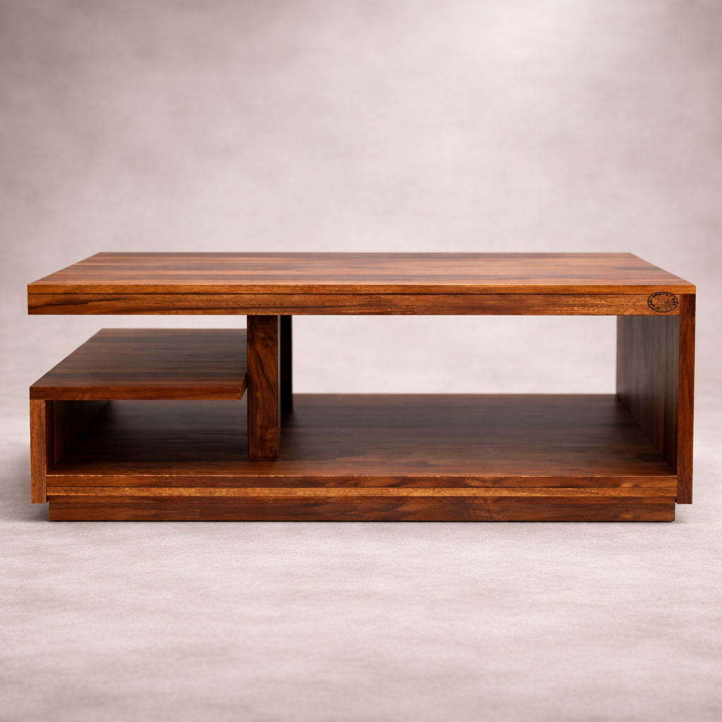 The Artisan Tiered Geometric Coffee Table