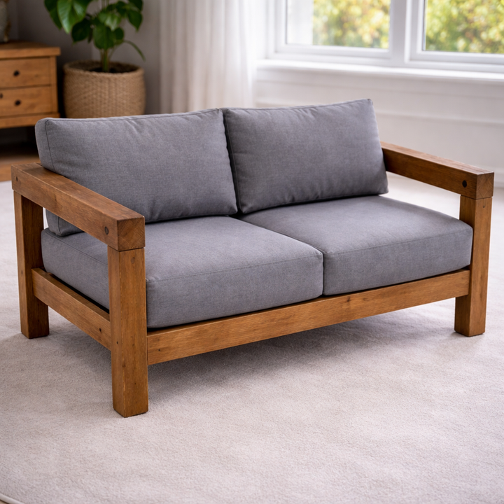 The Artisan Angled-Frame 2-Seater Sofa