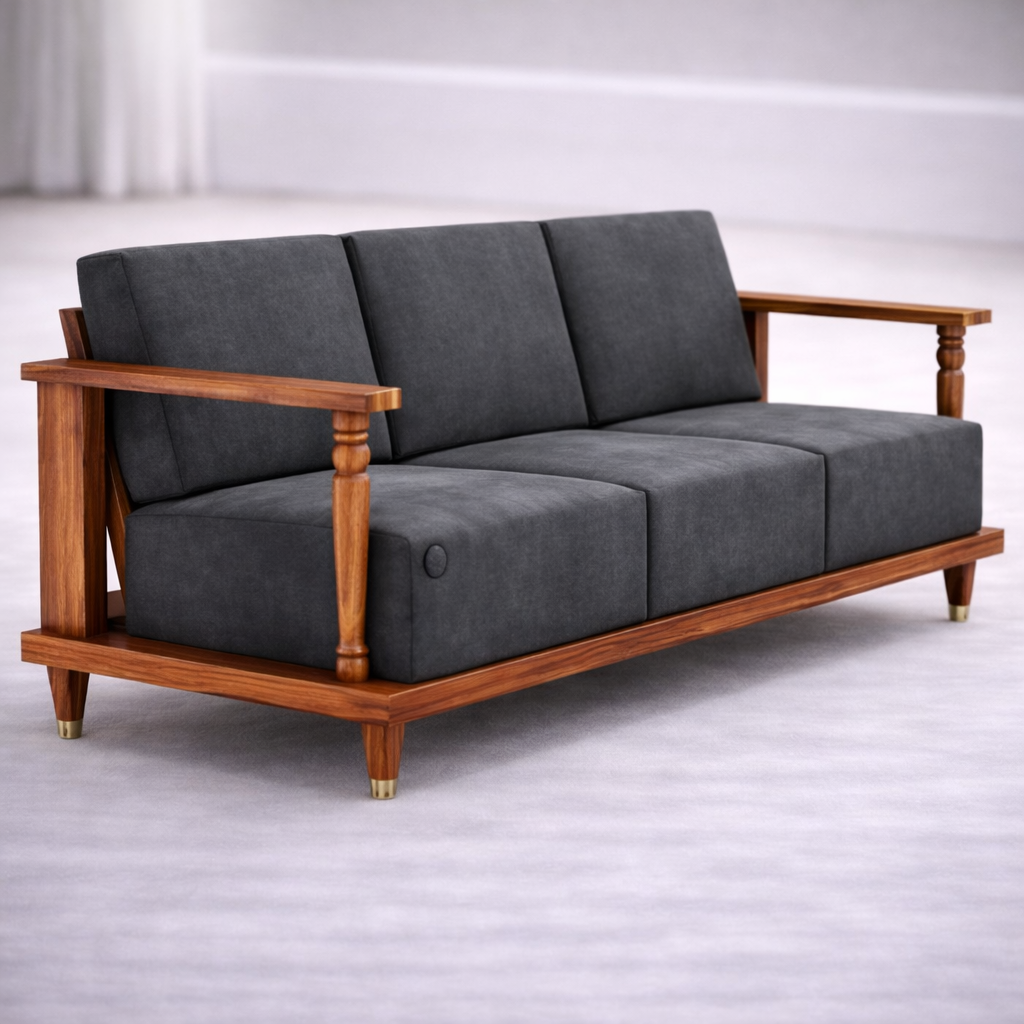The Artisan Turned-Armrest Sofa