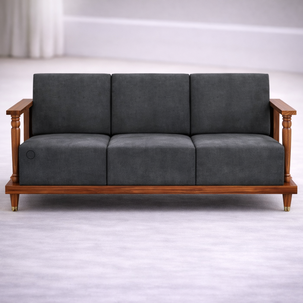 The Artisan Turned-Armrest Sofa