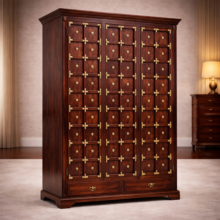The Artisan Triple Jali Wardrobe