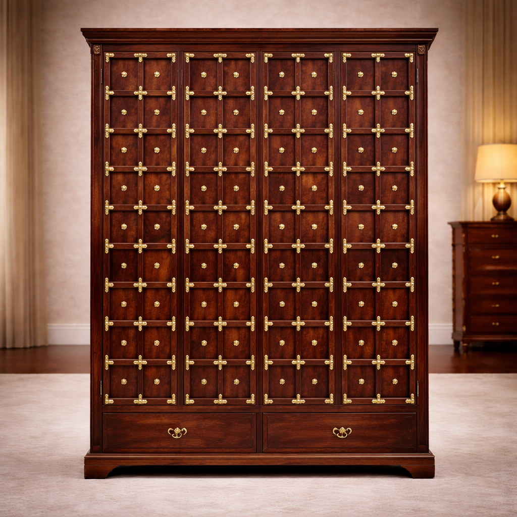 The Artisan Triple Jali Wardrobe