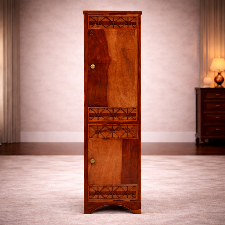 The Artisan Star-Carved Slim Wardrobe