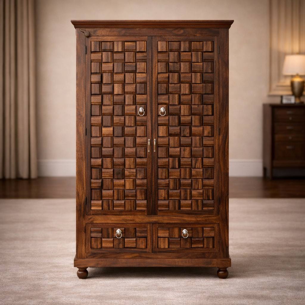 The Artisan Basket-Weave Wardrobe