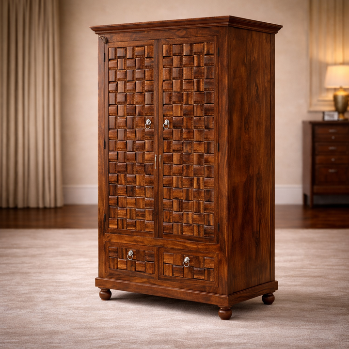 The Artisan Basket-Weave Wardrobe