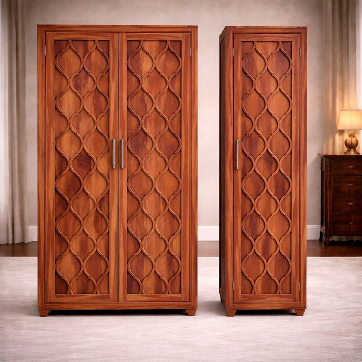 The Artisan Lattice-Gothic Wardrobe