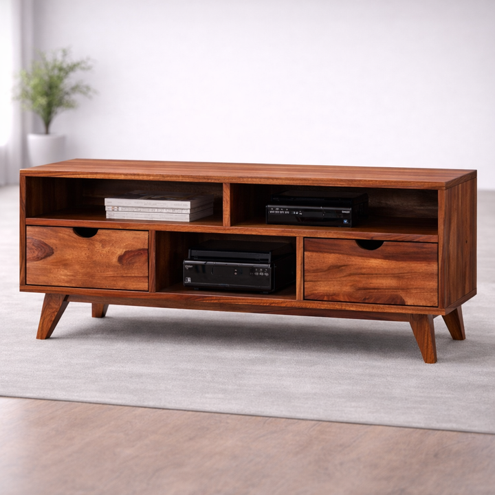 The Artisan Compact Mid-Century Media Console