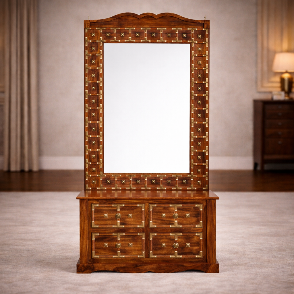 The Artisan Jali-Ornamented Dressing Suite