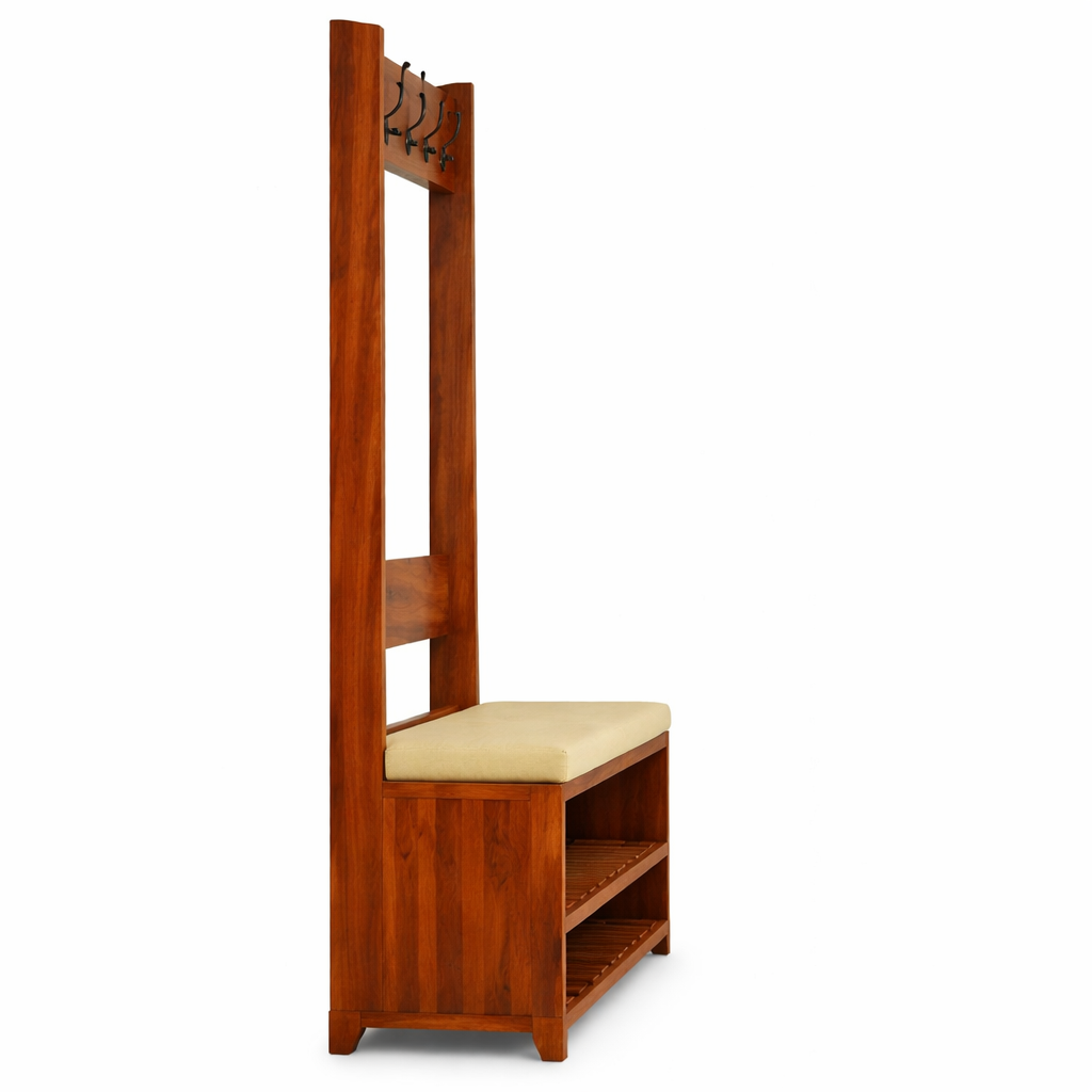 Worli tower sheesam wood shoe stand/ shoe rack