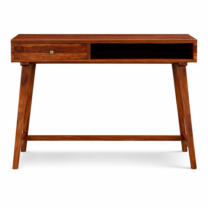 The Artisan Mid-Century Split-Surface Study Table