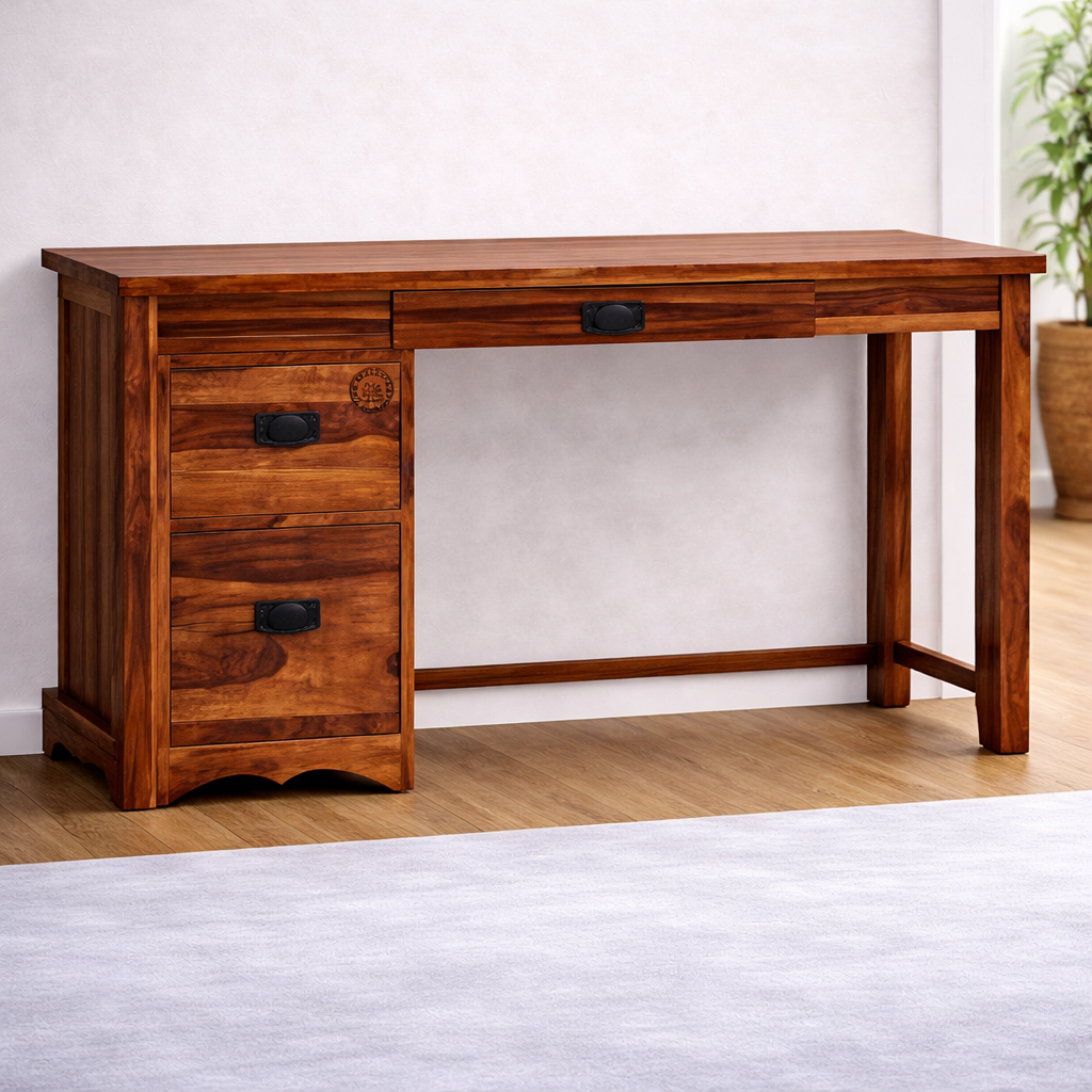 The Artisan Multi-Storage Executive Study Table