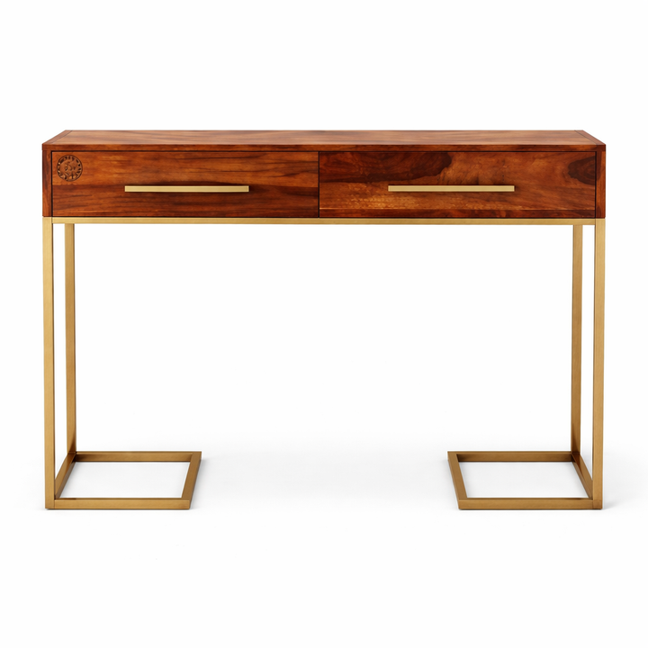 The Artisan Dual-Drawer Storage Table