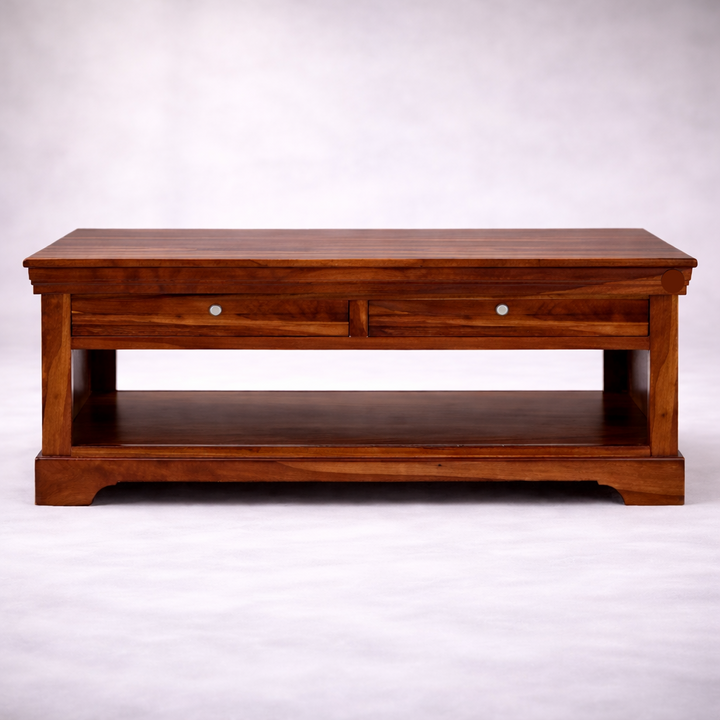 The Artisan Fluted Pedestal Coffee Table
