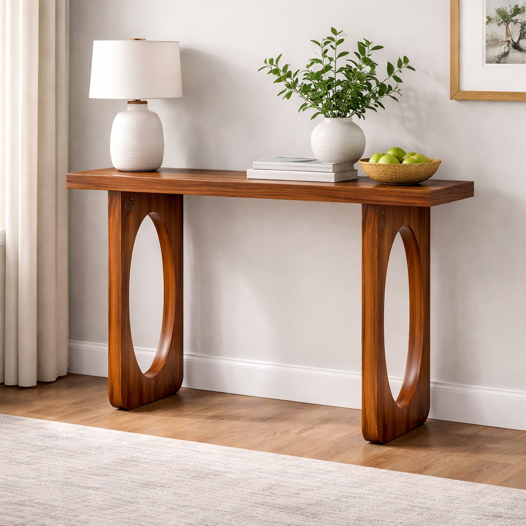 The Artisan Oval-Cutout Console