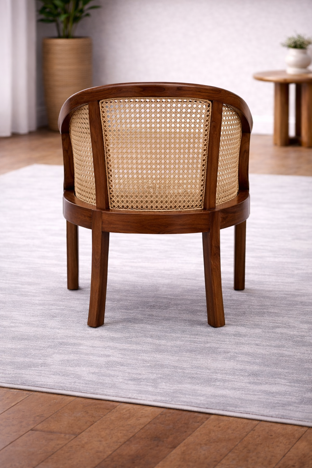 The Artisan Heritage Cane Barrel Chair