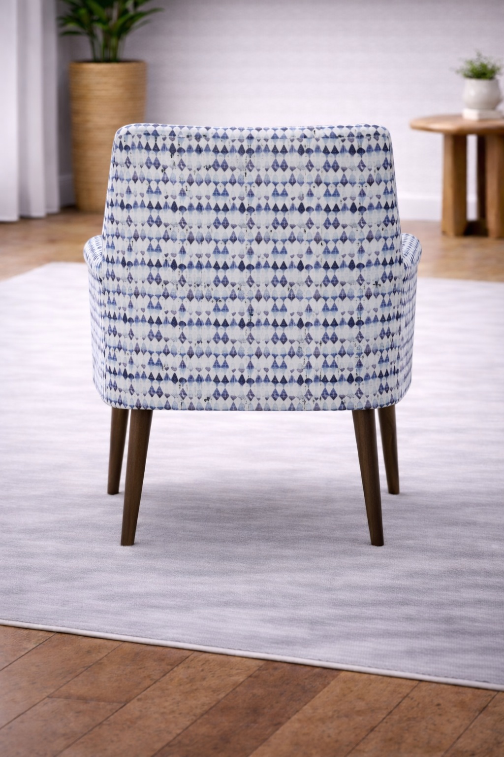 The Artisan Mosaic-Print Modern Armchair