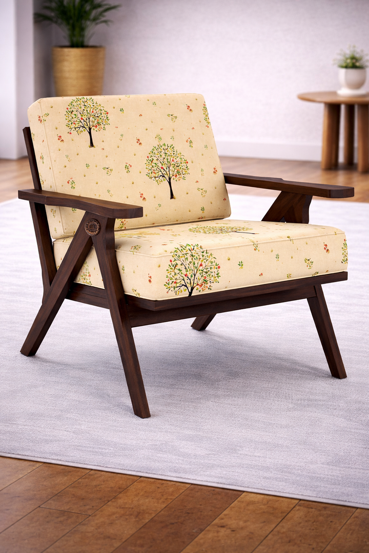 The Artisan Mid-Century Orchard Lounge Chair