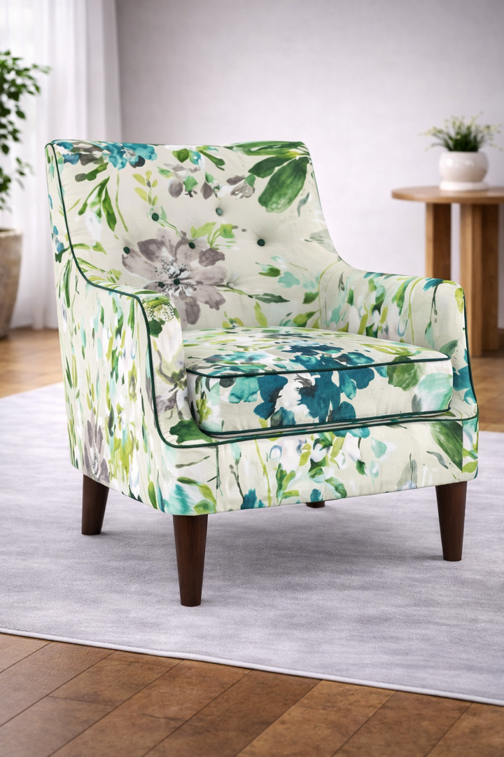 The Artisan Botanical Meadow Accent Chair