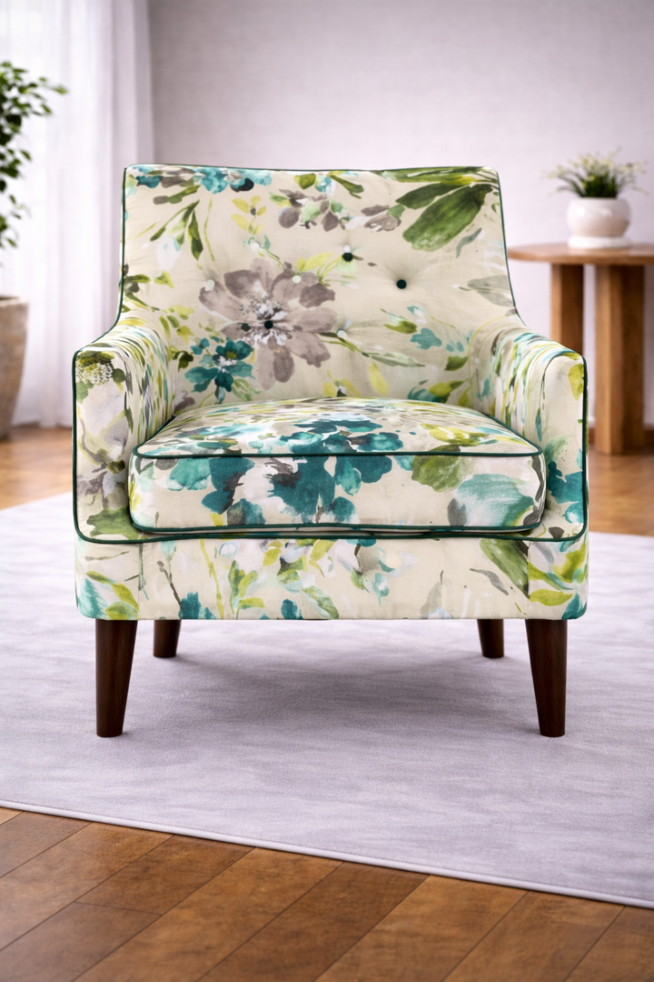The Artisan Botanical Meadow Accent Chair