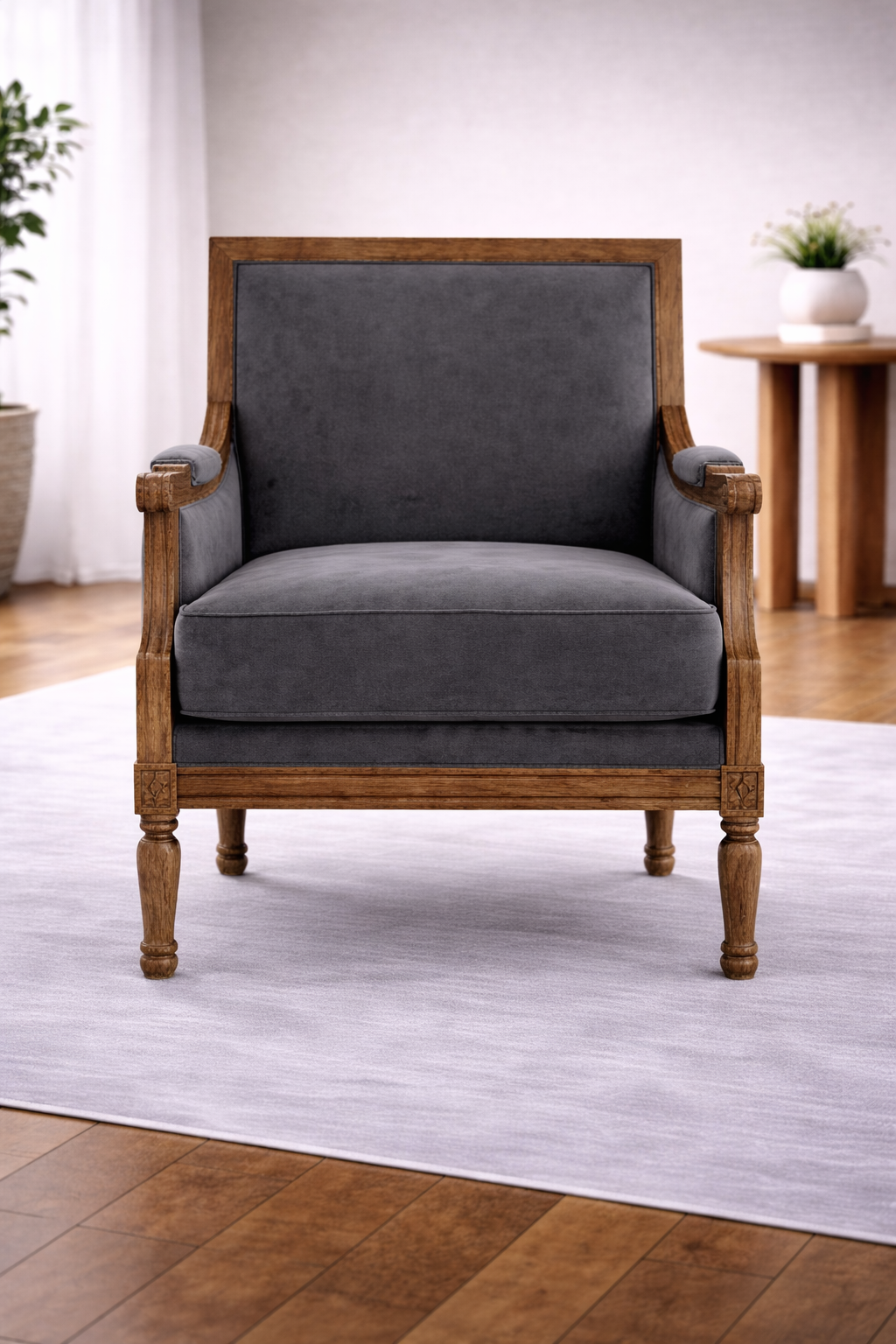 The Artisan Heritage Velvet Club Chair