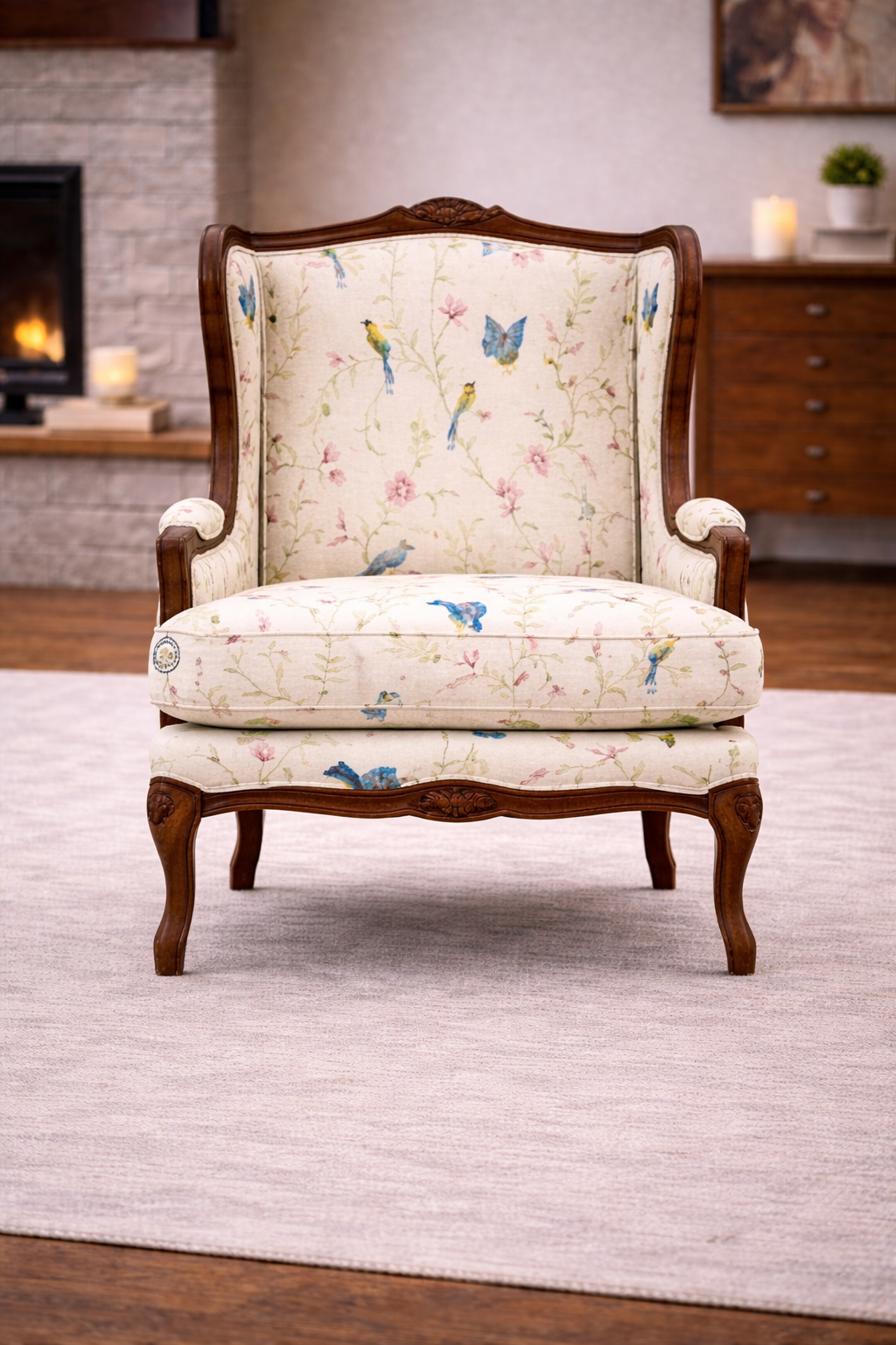 The Artisan Serenity Wingback Armchair