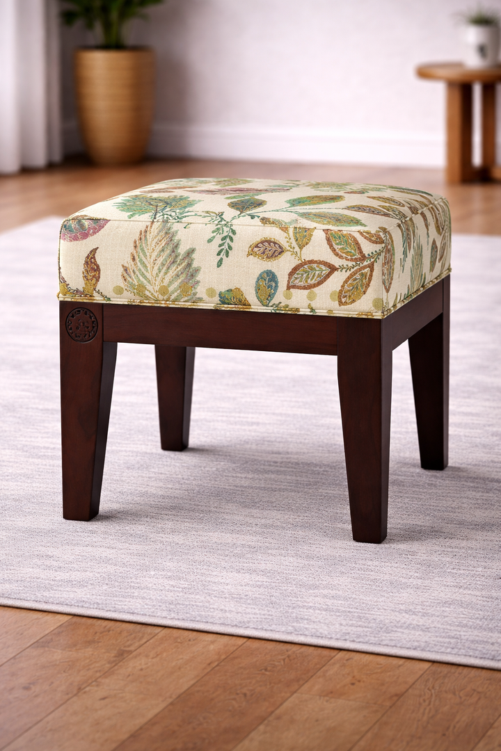 The Artisan Botanical Vanity Stool