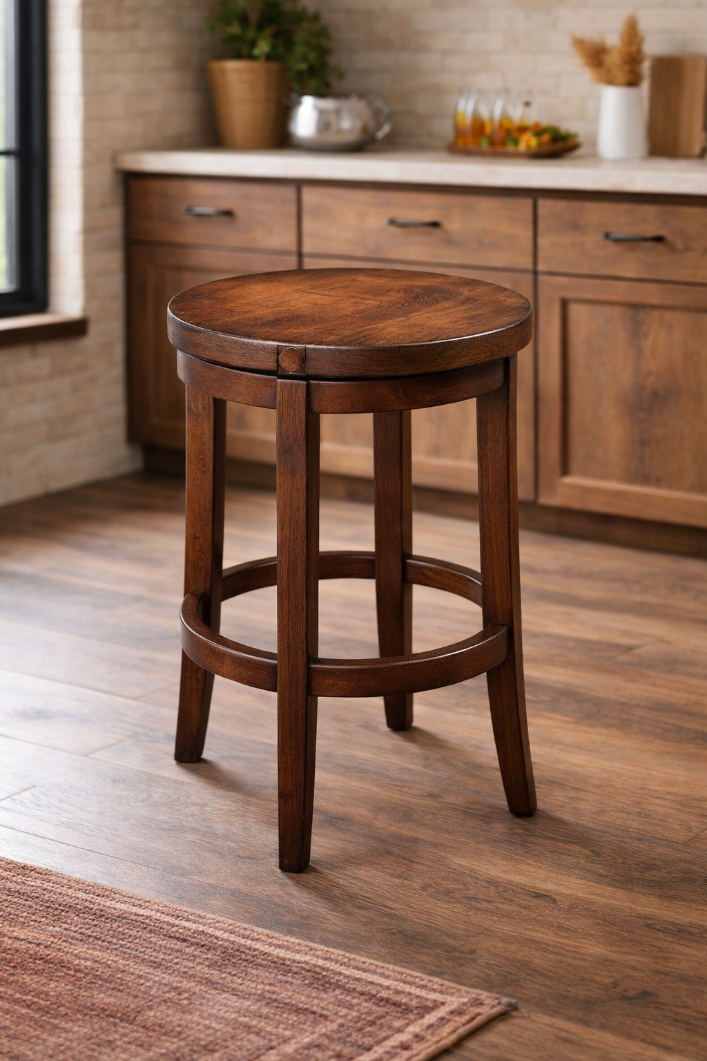 The Artisan Heritage Round Utility Stool