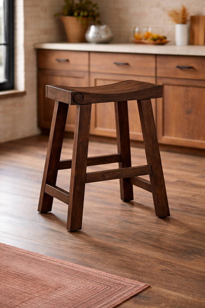 The Artisan Heritage Saddle Stool