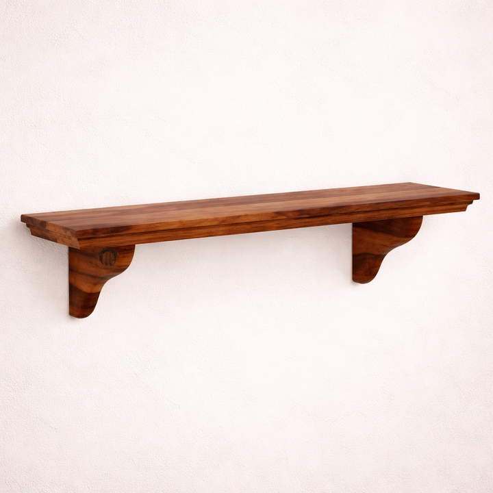 The Artisan Crown-Molded Floating Shelf