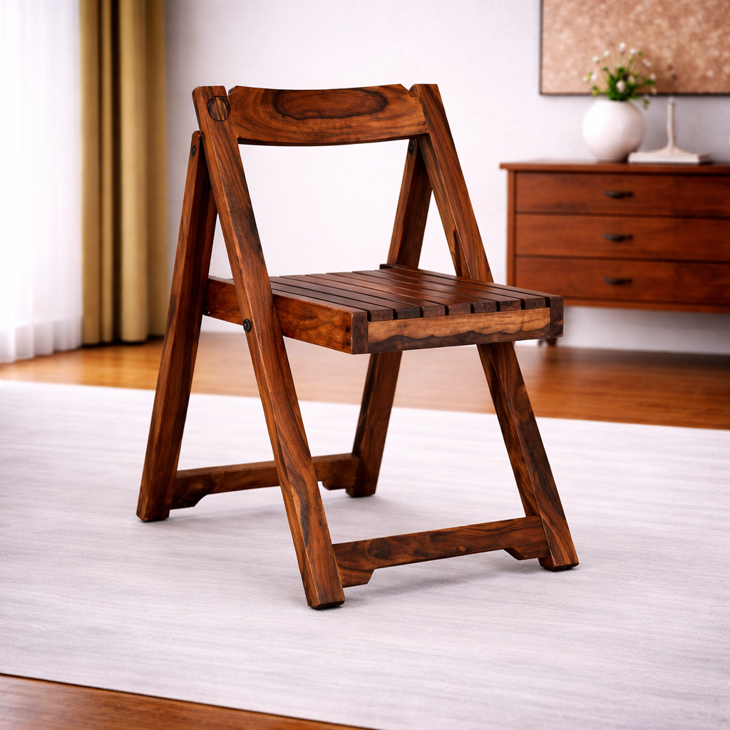 The Artisan Heritage Solid Wood Folding Chair
