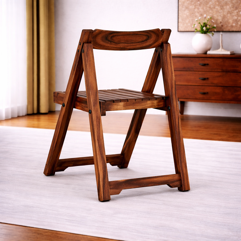 The Artisan Heritage Solid Wood Folding Chair