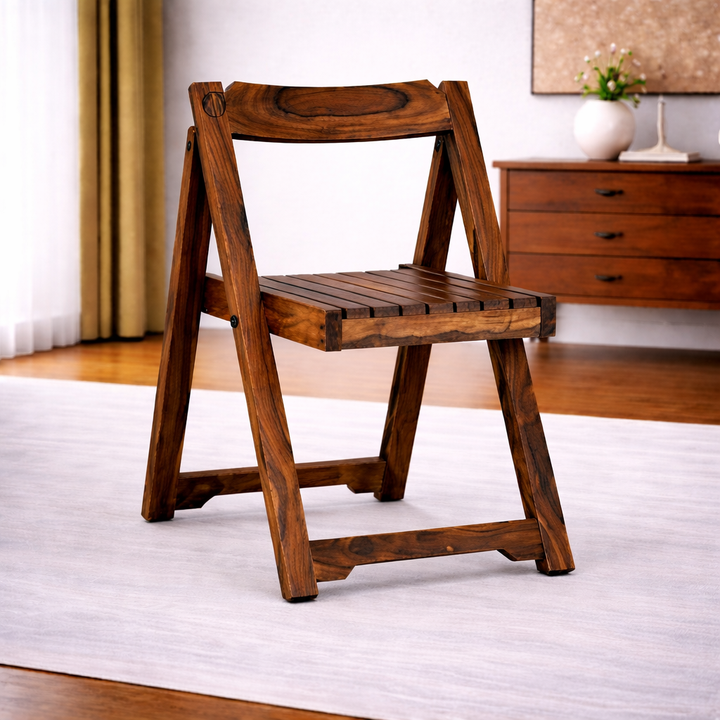 The Artisan Heritage Solid Wood Folding Chair