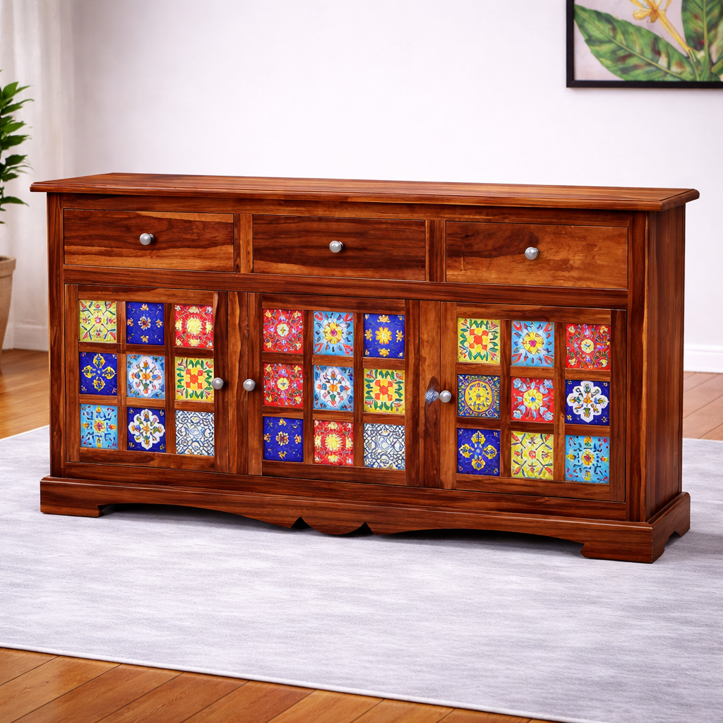 The Artisan Multi-Tile Heritage Sideboard