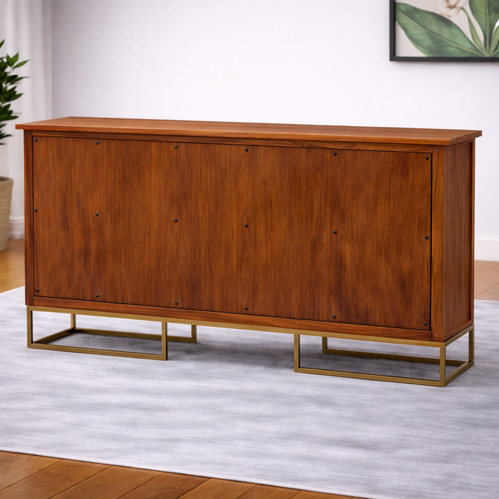 The Artisan Herringbone Parquet Sideboard