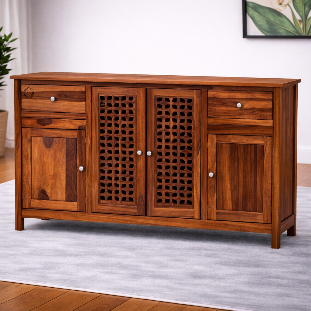 The Artisan Lattice-Front Heritage Sideboard
