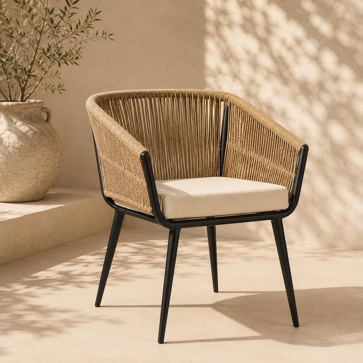 Luna Sand Weave Chair