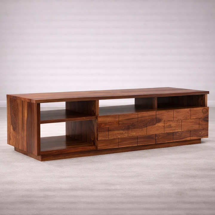The Artisan Parquetry-Front Media Console