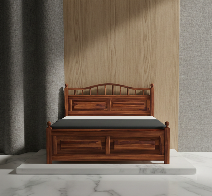 The Artisan Slat-Back Arch Bed