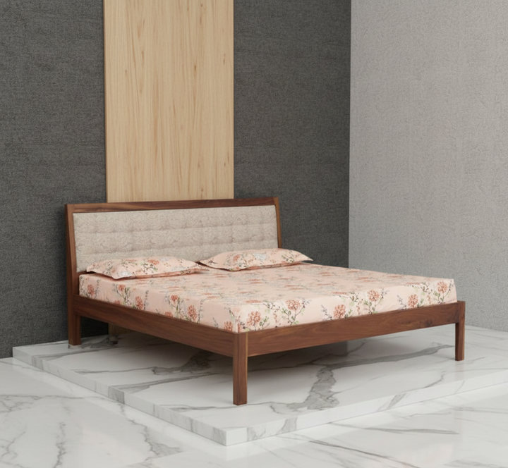 The Artisan Paisley Upholstered Bed
