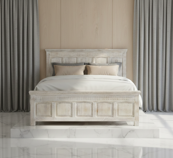 The Artisan Provincial Whitewash Bed