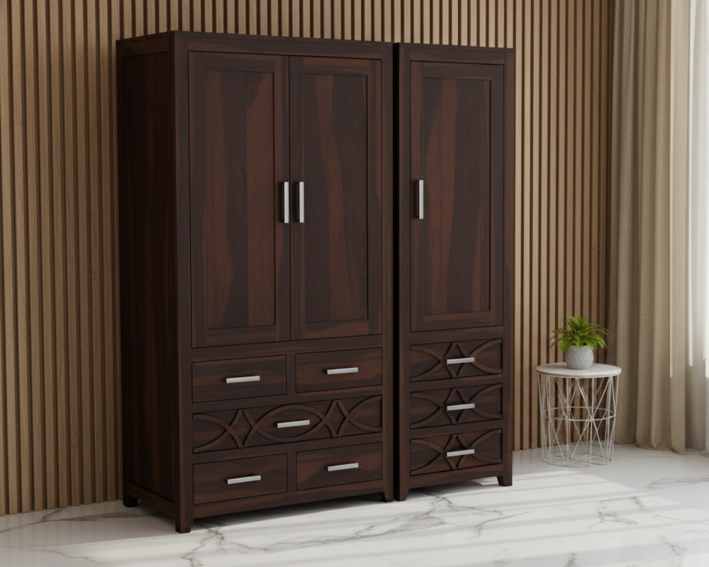 The Garrison Executive Triple-Door Wardrobe