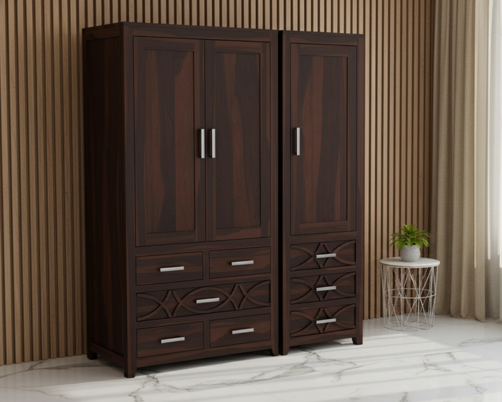 The Garrison Executive Triple-Door Wardrobe