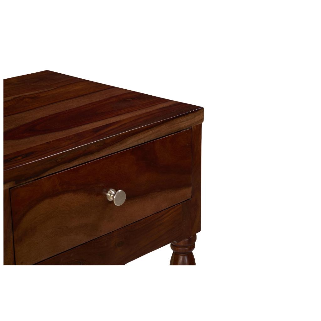 Arjun Classic Solid Wood Bedside Table with Drawer