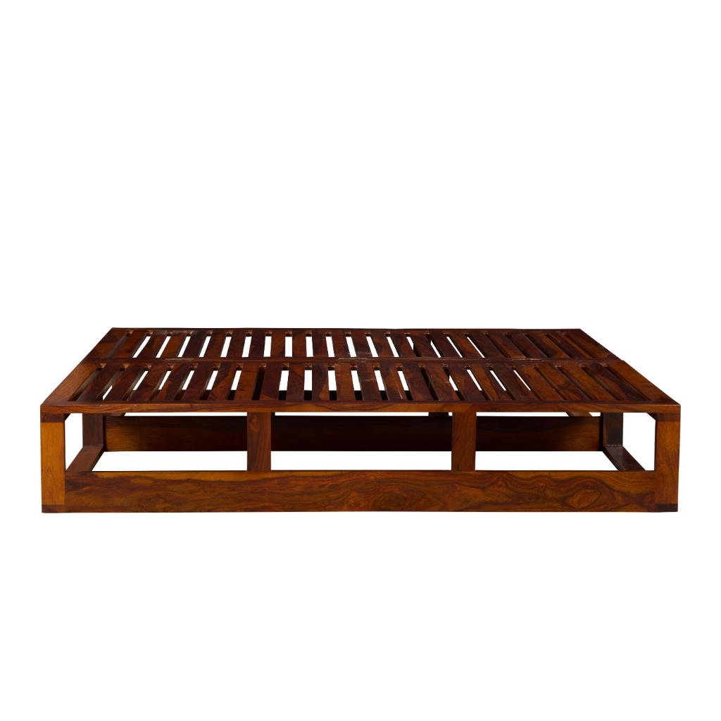 Vivaan Solid Wood Daybed with Cushion