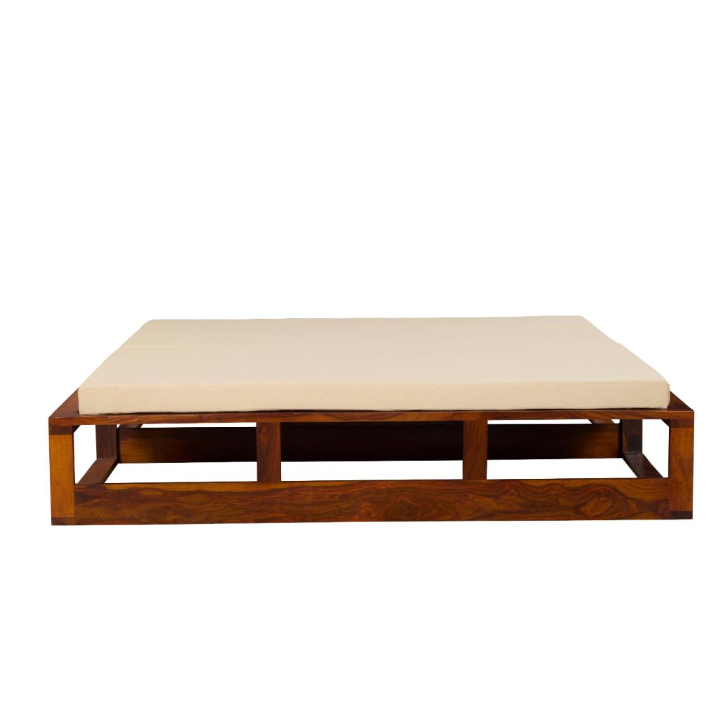 Vivaan Solid Wood Daybed with Cushion