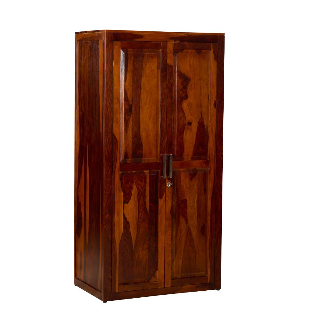 Veeraj Solid Wood Double Door Wardrobe