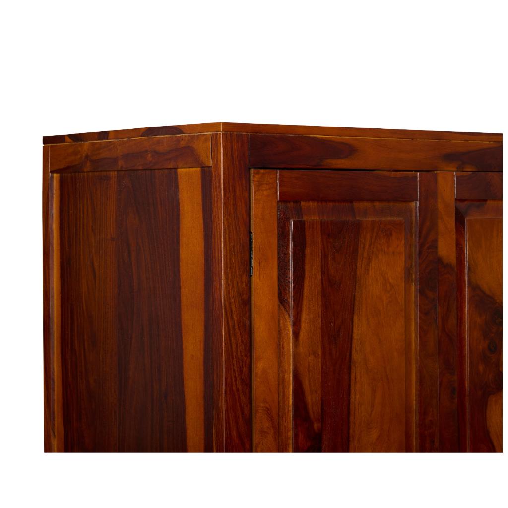 Veeraj Solid Wood Double Door Wardrobe